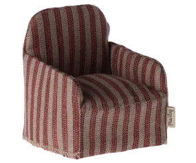 Maileg Chair, Mouse - Stripe