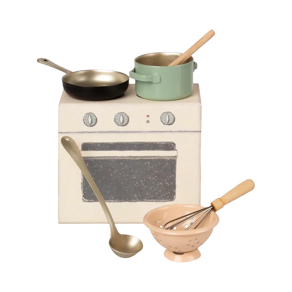 Maileg cooking set for mice