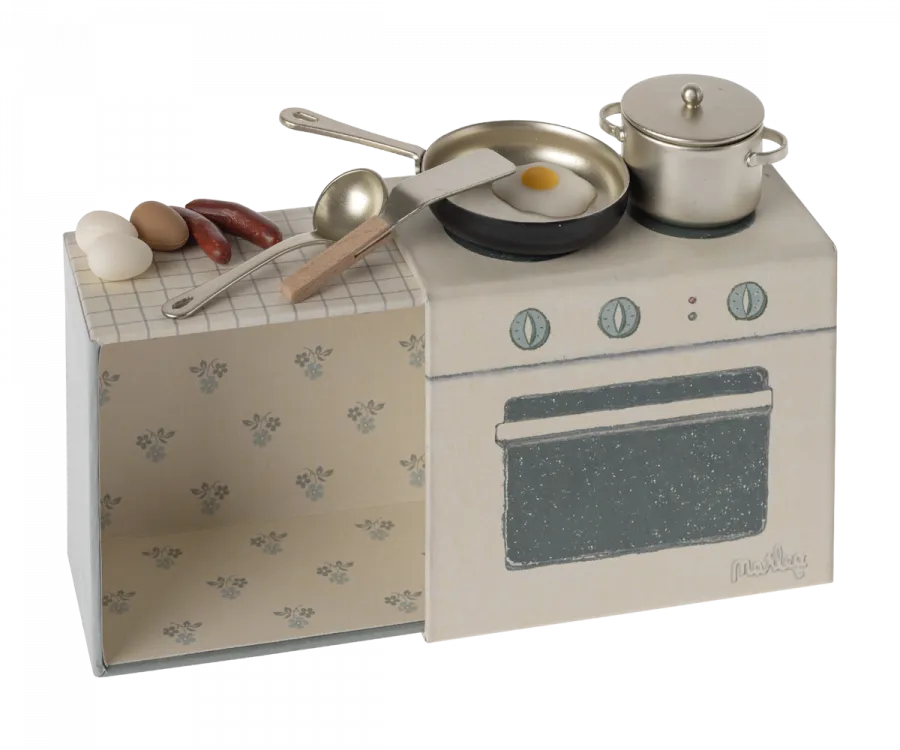 Maileg Cooking set, Mouse