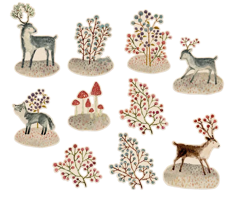 Maileg Gift tags, Winter wonderland 20 pcs.