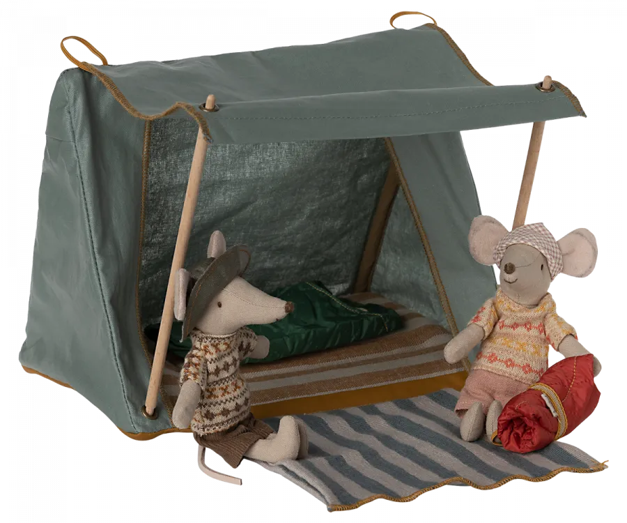 Maileg Happy camper tent, Mouse