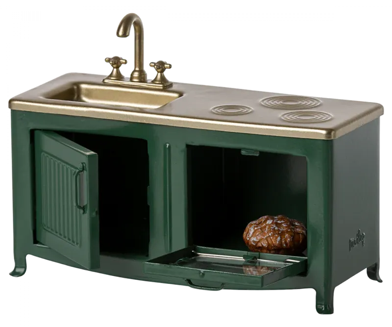 Maileg Kitchen, Mouse - Dark green
