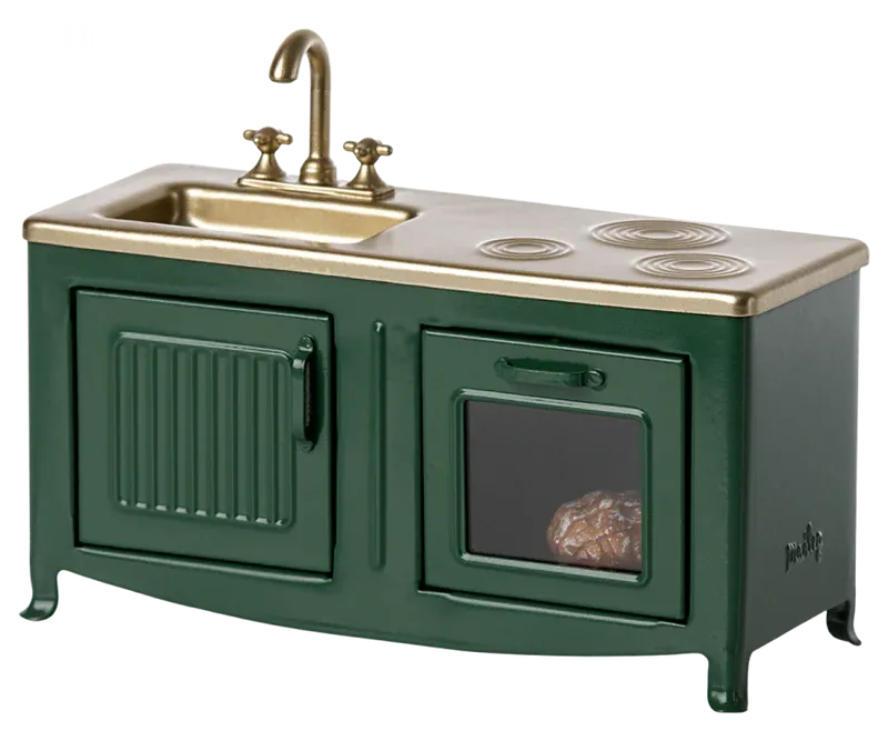Maileg Kitchen, Mouse - Dark green