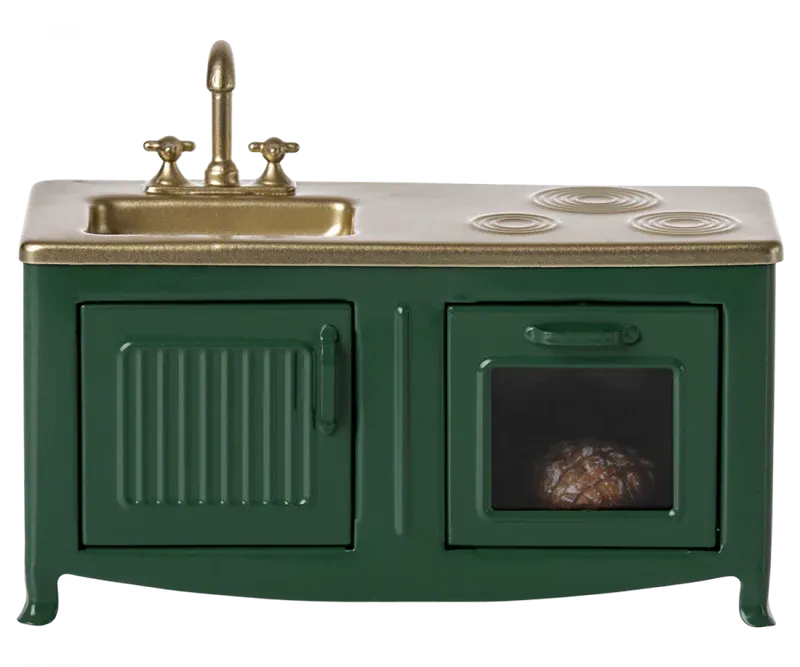 Maileg Kitchen, Mouse - Dark green