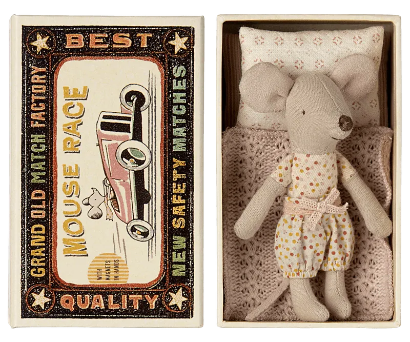 Maileg | Little Sister Mouse in Matchbox (2024)