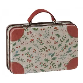 Maileg metal suitcase travel - holly