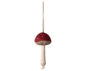 Maileg Mushroom ornament - Red