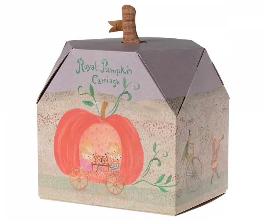 Maileg Pumpkin carriage, Mouse