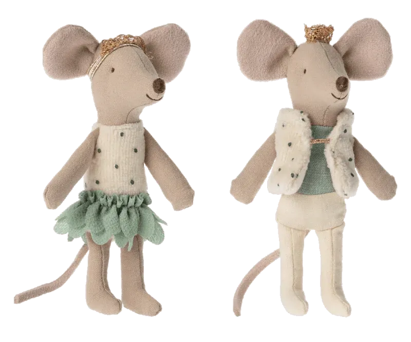 Maileg Royal twins mice, Little sister and brother in box
