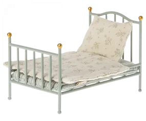 Maileg Vintage bed, Mouse - Mint