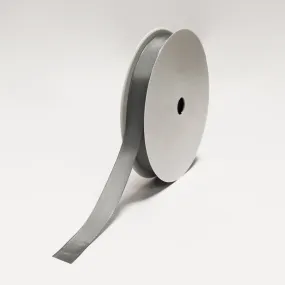 Matt Silver Wired Ribbon (15mm x 50m)