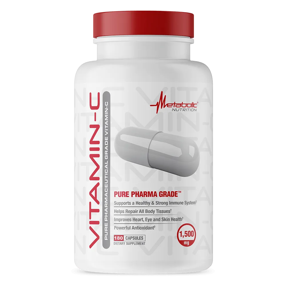 Metabolic Nutrition Vitamin C 180 Capsules