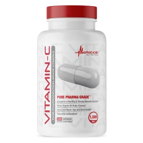 Metabolic Nutrition Vitamin C 180 Capsules