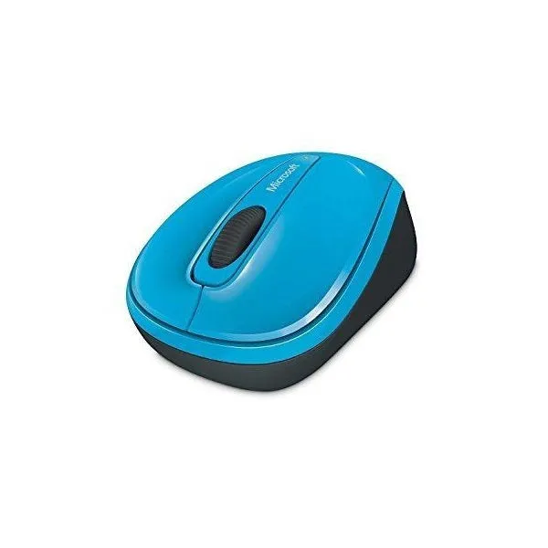 Microsoft 3500 Wireless Mobile BlueTrack Mouse (Black/C.Blue/Grey)