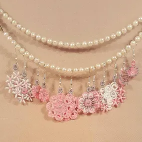 Miniature Freestanding Lace Earrings Combo 1
