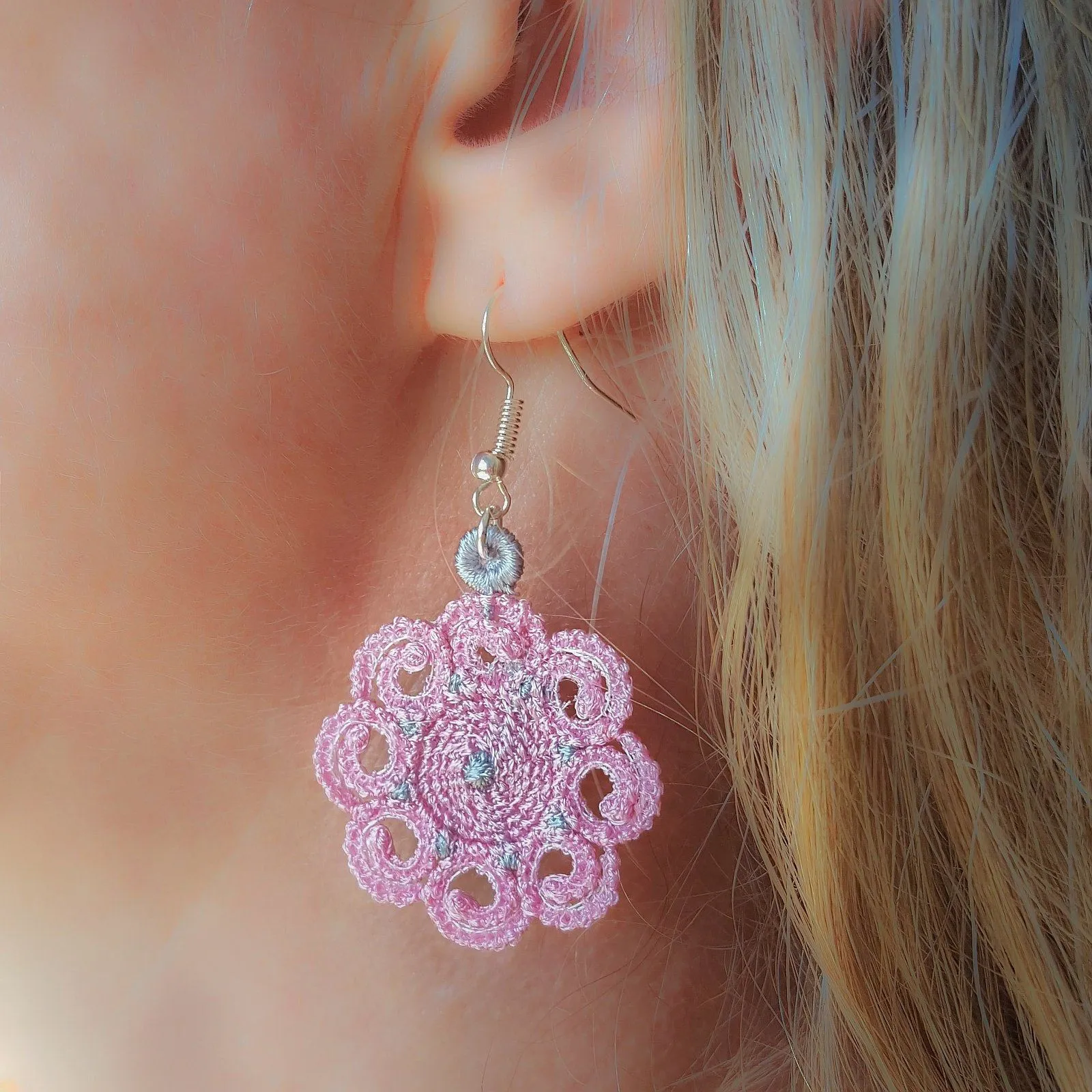 Miniature Freestanding Lace Earrings Combo 1