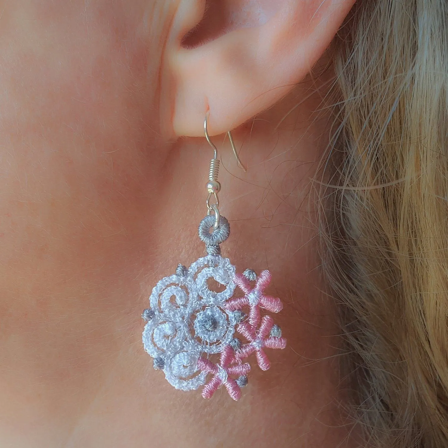 Miniature Freestanding Lace Earrings Combo 1