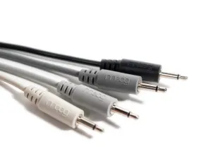 Moog Mono Patch Variety Length Patch Cable Set - 2x6"/12"/18"/24" 3.5mm