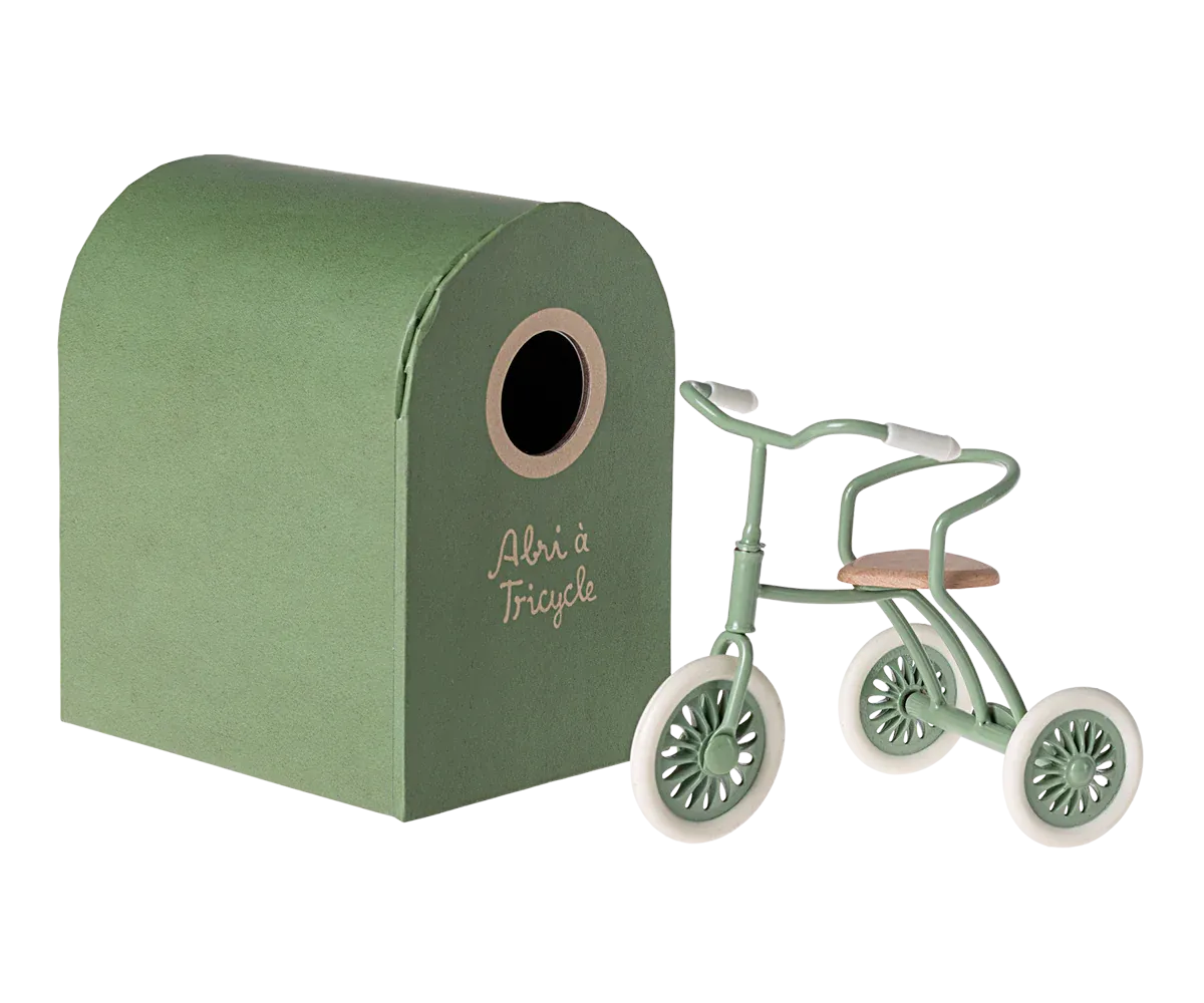 Mouse Abri a Tricycle Green