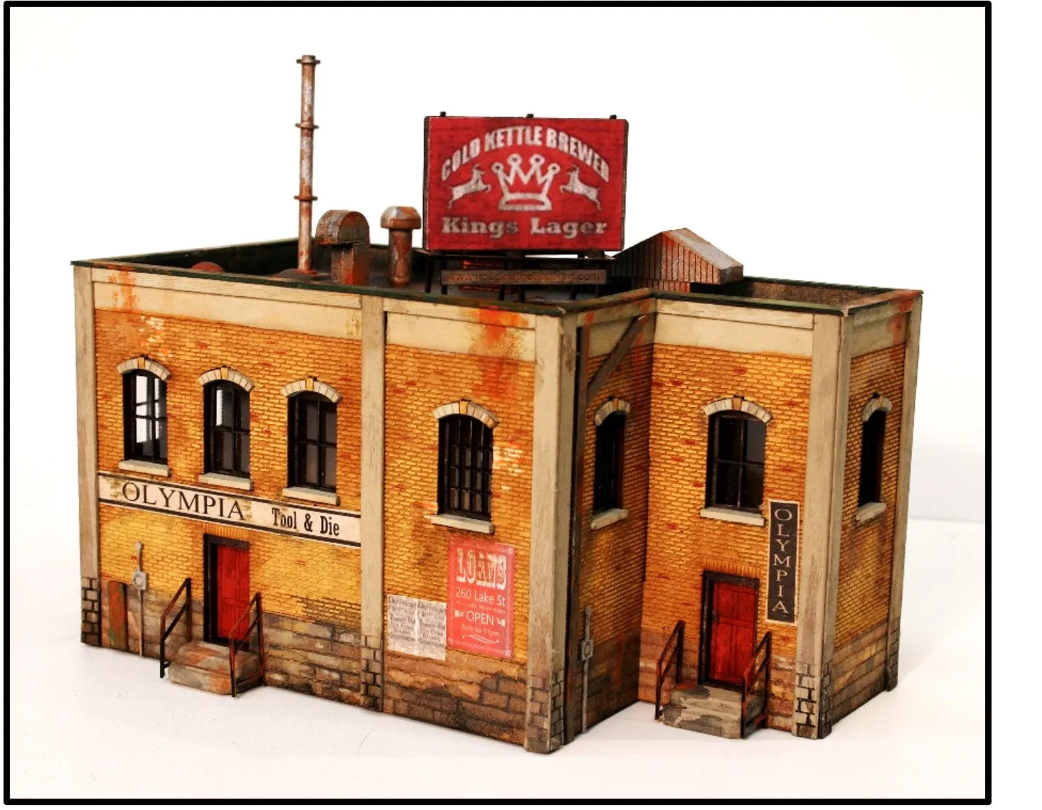 N3156 N scale Olympia Tool & Die Co. - Full Flat