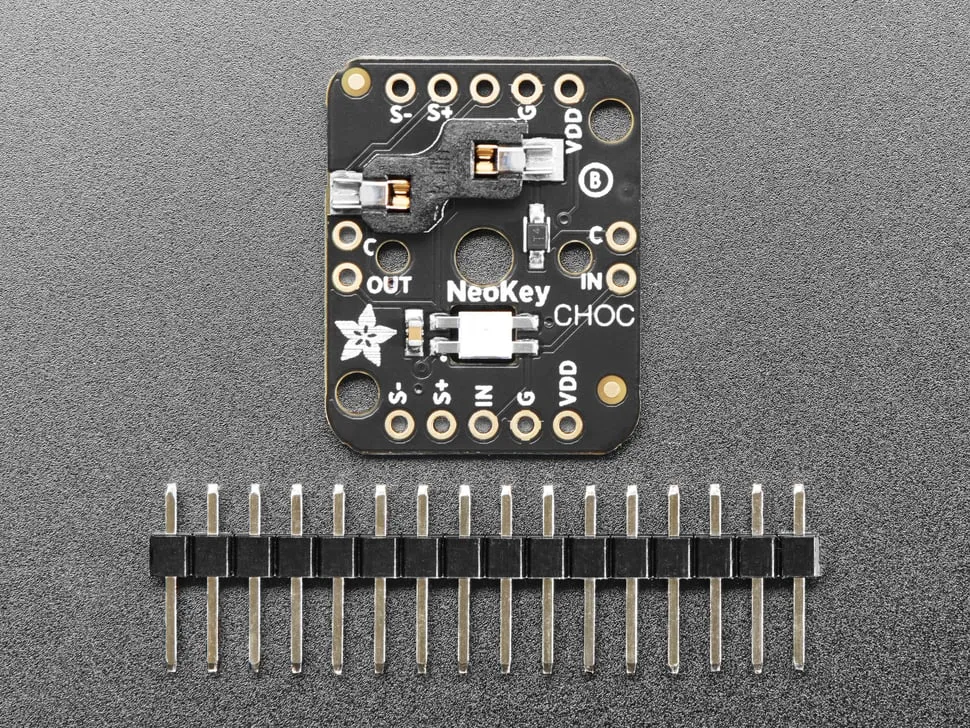 NeoKey Socket Breakout for CHOC Key Switches with NeoPixel