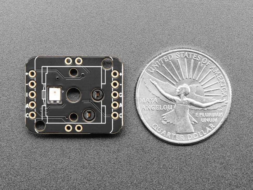 NeoKey Socket Breakout for CHOC Key Switches with NeoPixel