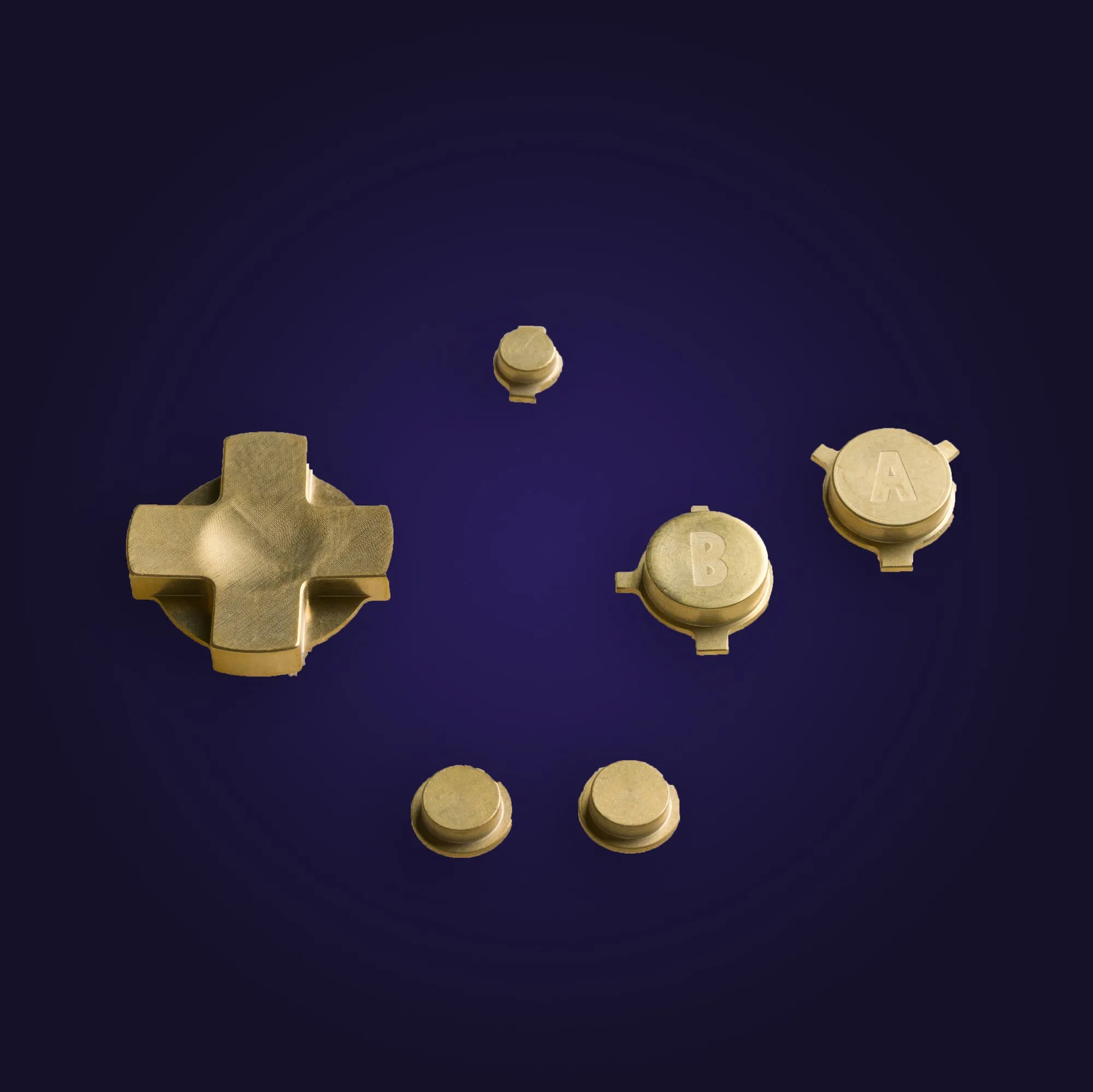 NEW Game Boy Advance SP Metal Buttons by RetroCNC
