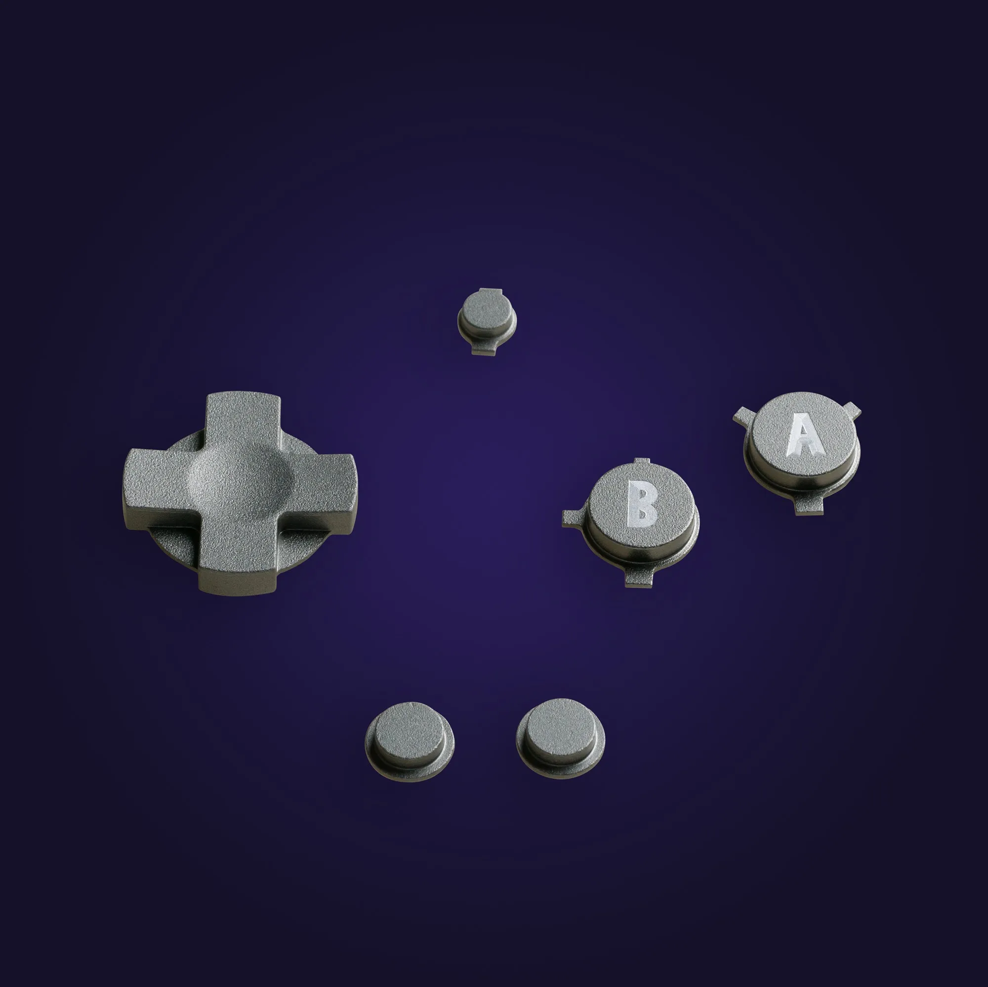 NEW Game Boy Advance SP Metal Buttons by RetroCNC