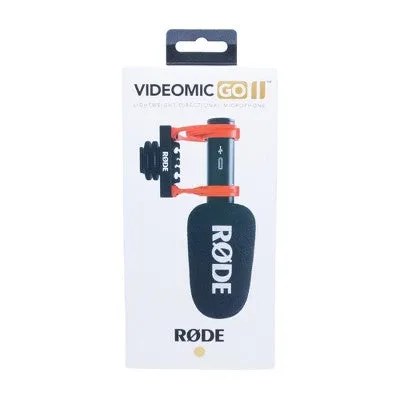New - RODE VideoMic GO II On-Camera Microphone