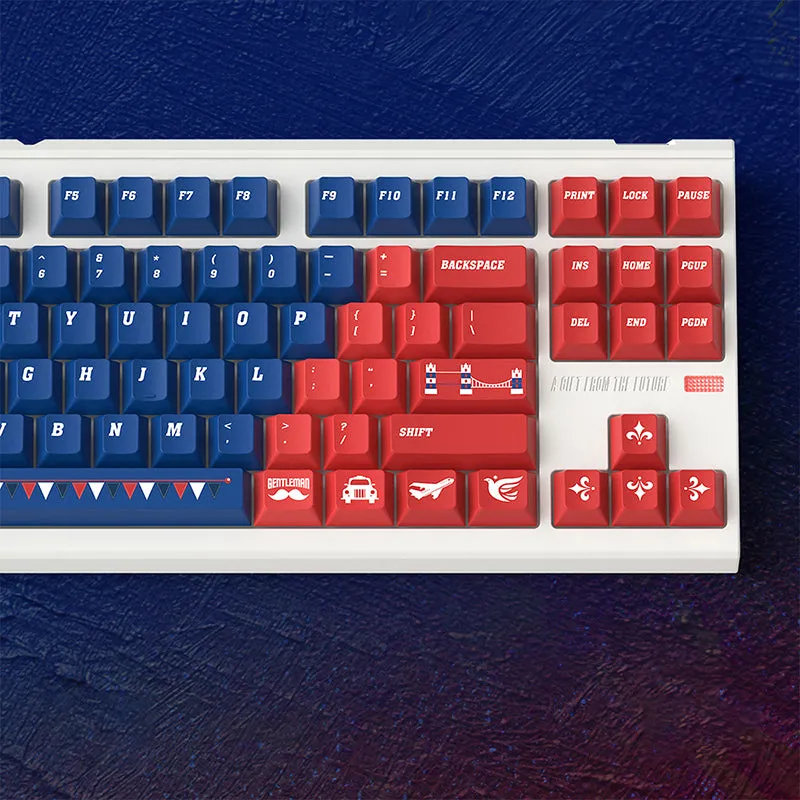 NEWTOY British Theme Cherry Profile Keycap Set 172 Keys