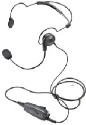 NMN6246B Motorola Compatible Lightweight behind the head headset (WV4-BA2MA1)