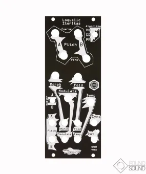 Noise Engineering Loquelic Iteritas Mk II Black/ Blind Panel