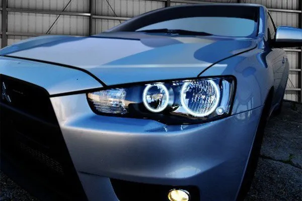 Oracle LED Headlight Halo Rings Mitsubishi Lancer & EVO (2008-2016) HID Projector or Halogen