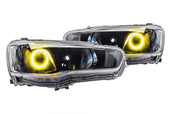 Oracle LED Headlight Halo Rings Mitsubishi Lancer & EVO (2008-2016) HID Projector or Halogen