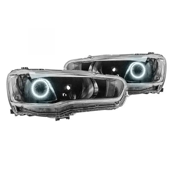 Oracle LED Headlight Halo Rings Mitsubishi Lancer & EVO (2008-2016) HID Projector or Halogen