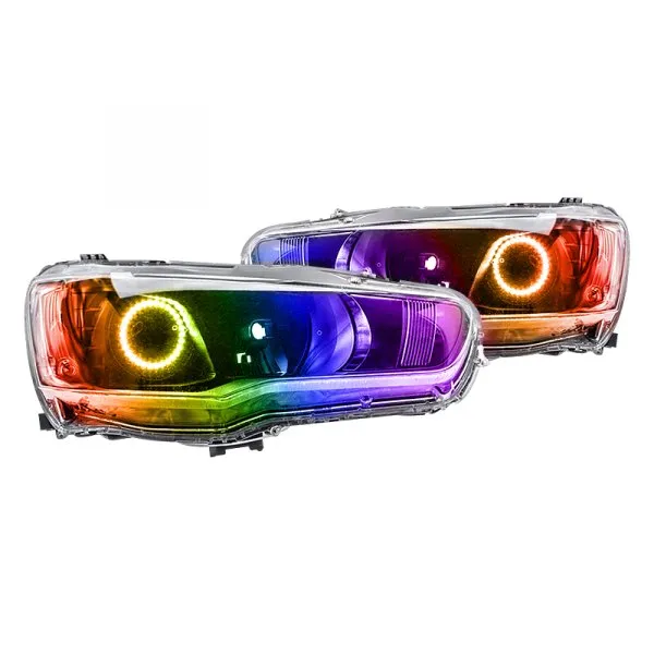 Oracle LED Headlight Halo Rings Mitsubishi Lancer & EVO (2008-2016) HID Projector or Halogen