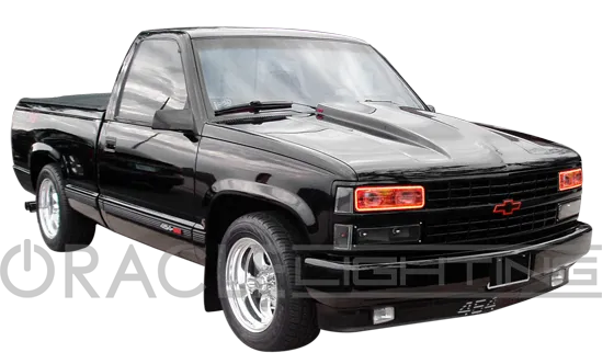ORACLE Lighting 1988-1998 GMC Sierra LED Headlight Halo Kit