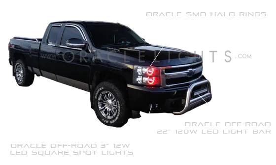 ORACLE Lighting 2007-2013 Chevy Silverado LED Headlight Halo Kit