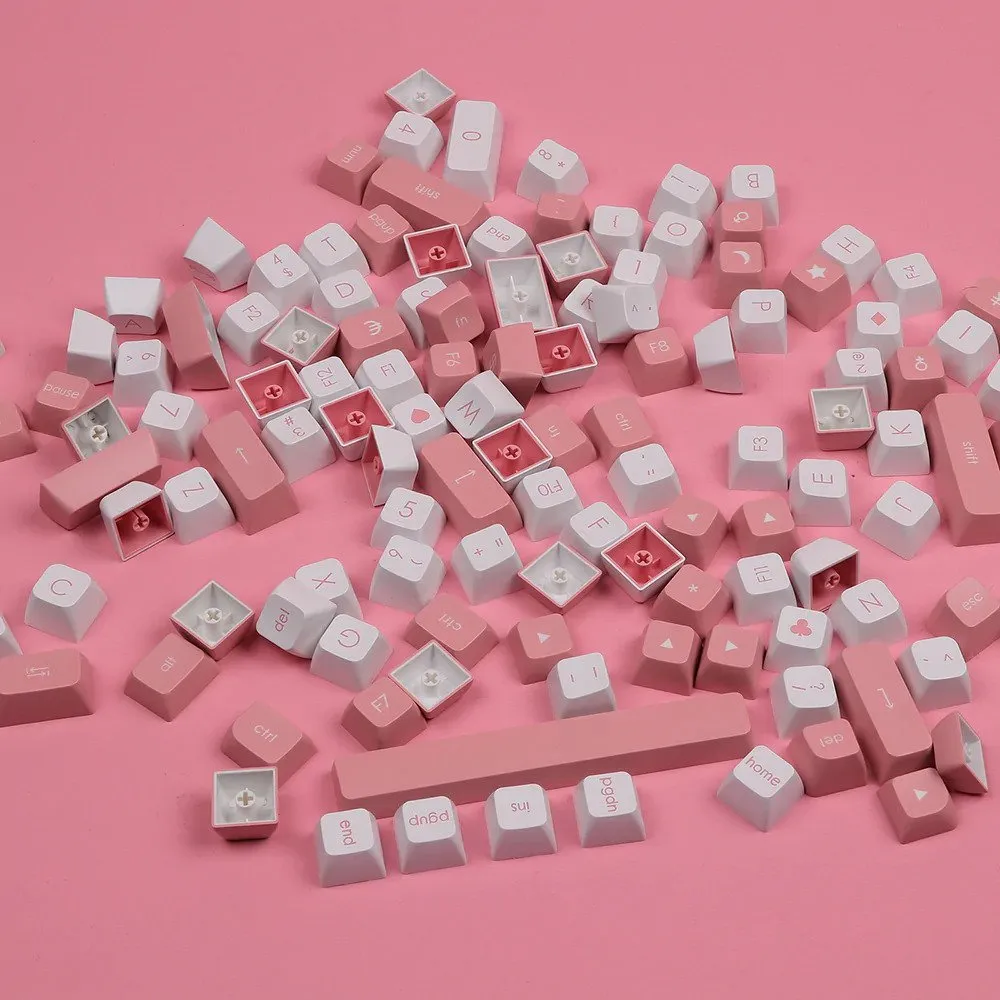Peach Kitty Keycaps