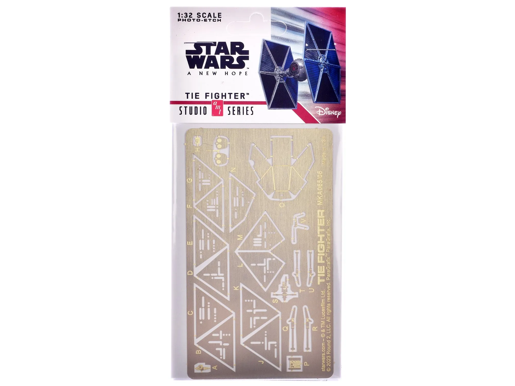 Photoetch Set for "Star Wars: A New Hope" Tie Fighter Kit 1/32