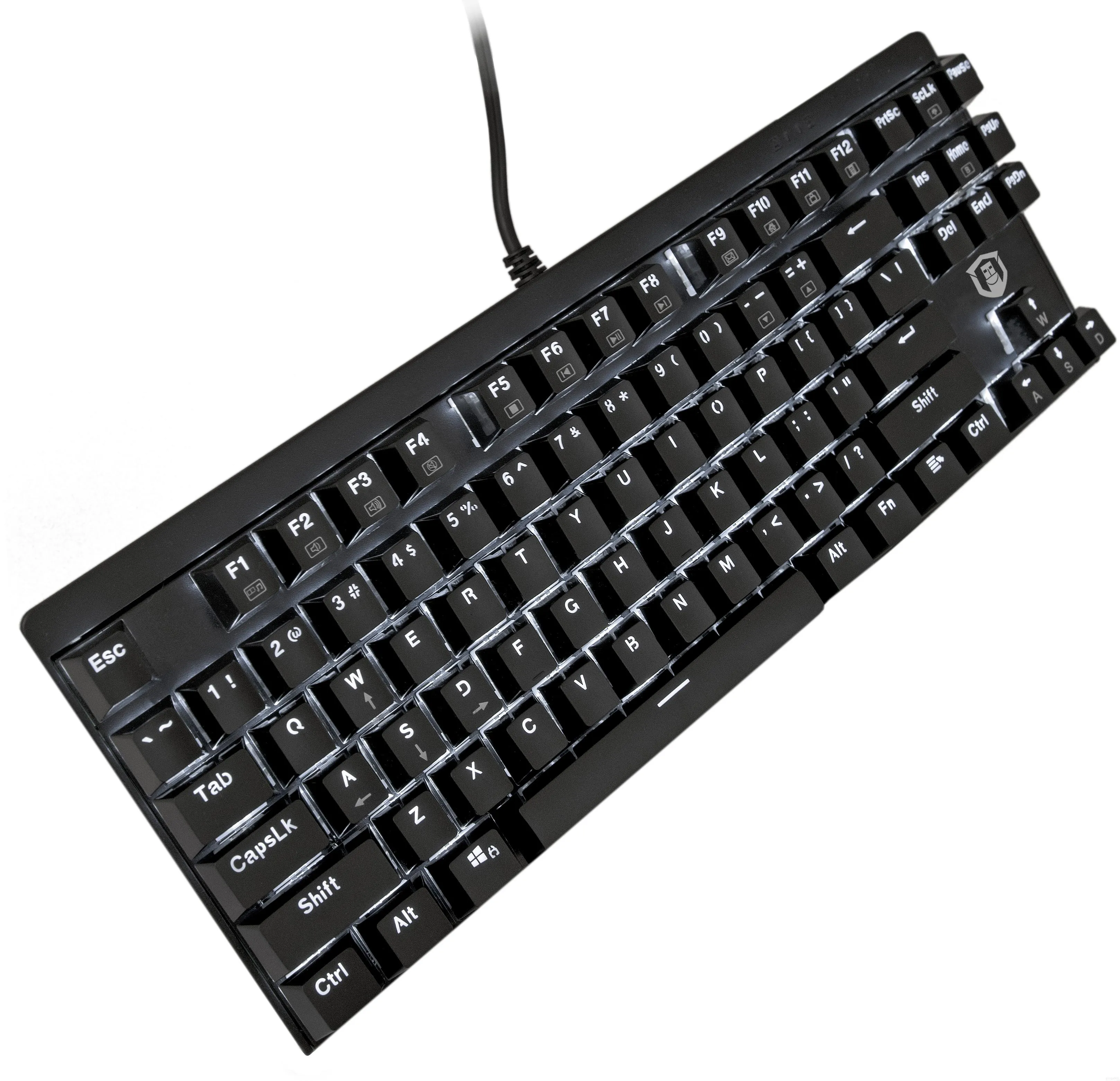 Plugable Compact 87-Key Mechanical Keyboard With Blue-Style Switches