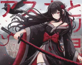 [PRE-ORDER] Gamesense Asuka Sonar Kimono Limited Edition Glass Mouse Pad