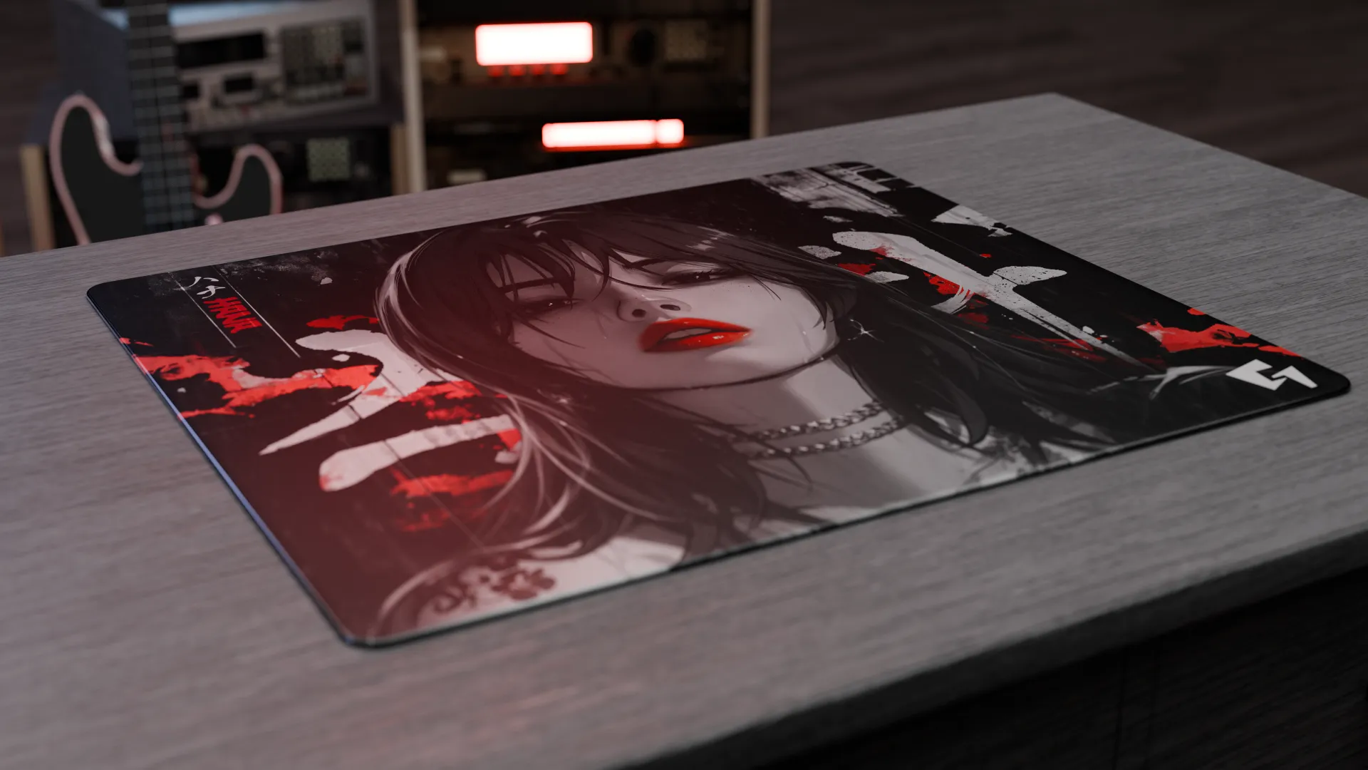 [PRE-ORDER] GLSSWRKS Hana Glass Mouse Pad