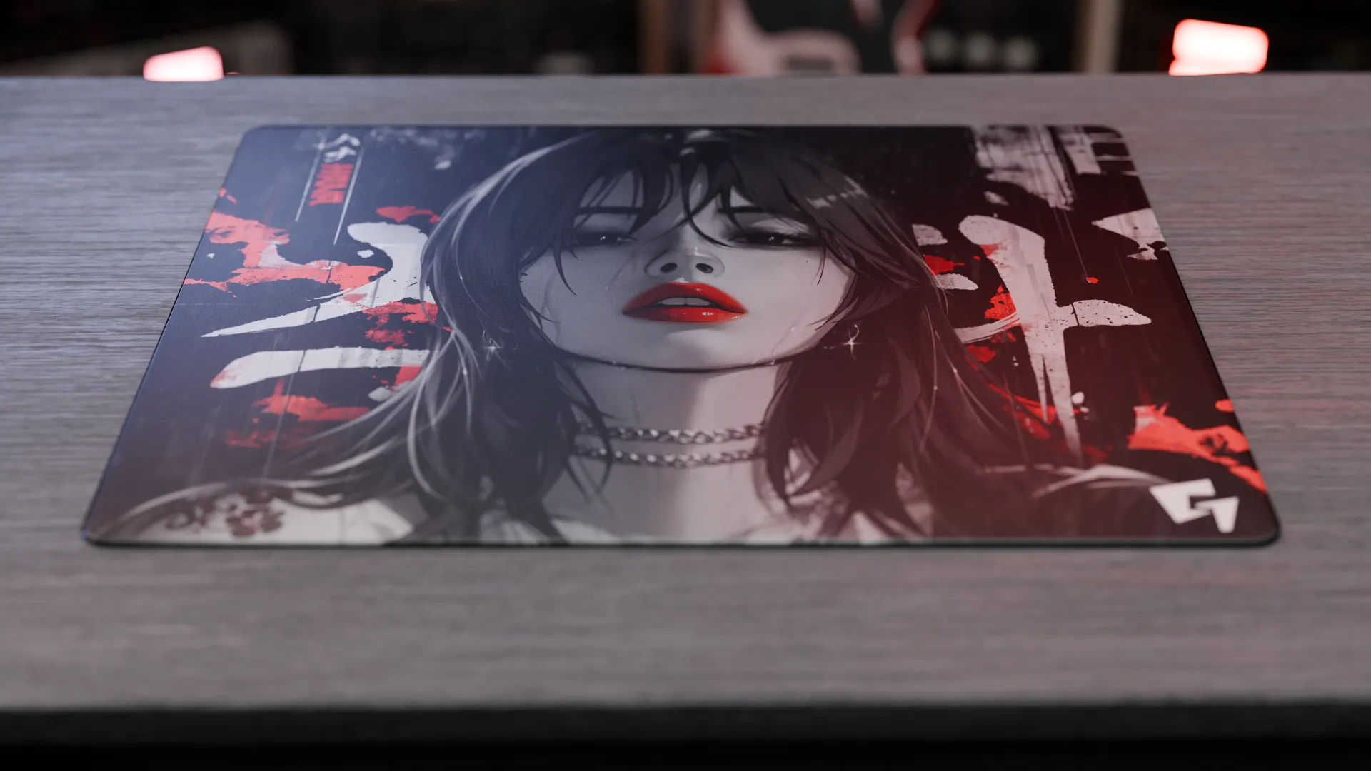 [PRE-ORDER] GLSSWRKS Hana Glass Mouse Pad