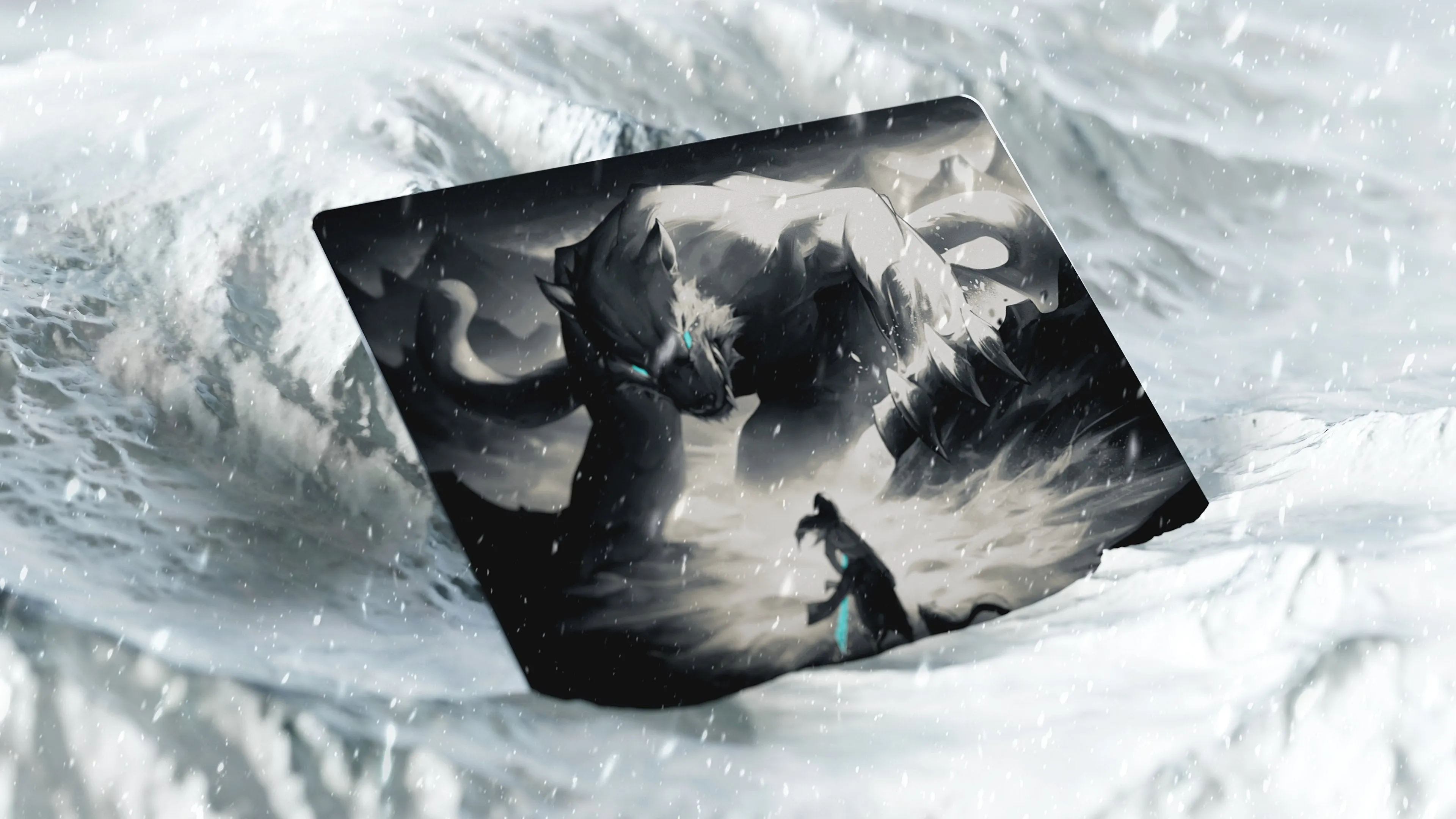 [PRE-ORDER] Tekkusai 'The Beast' Glass Mouse Pad