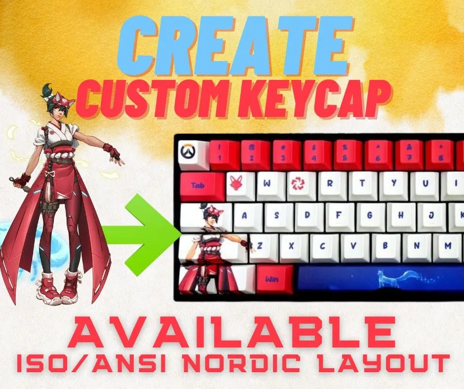 QK65 Keyboard Custom Keycaps ( ANSI | 67 Keys )