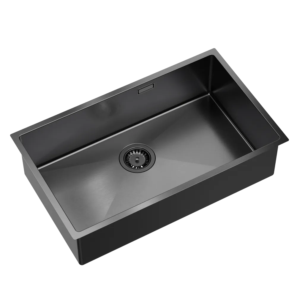Quadron Anthony 80 Graphite, PVD Nano kitchen sink