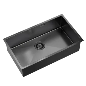 Quadron Anthony 80 Graphite, PVD Nano kitchen sink