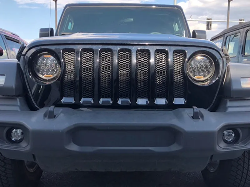 QUAKE LED Headlight Replacement Kit for 18-up Jeep Wrangler JL & JL Unlimited