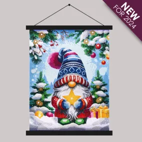 "Glittery Gonk" Crystal Art Scroll Kit 40x50cm